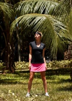 Bidi Badu Bella 2.0 Tennis V-Neck - Black -Venum Shop W354009193 BK f5799fba 4fe0 4332 af70 003caf03856b