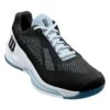 Wilson Womens Rush Pro 4.0 AC - Black/White/China Blue