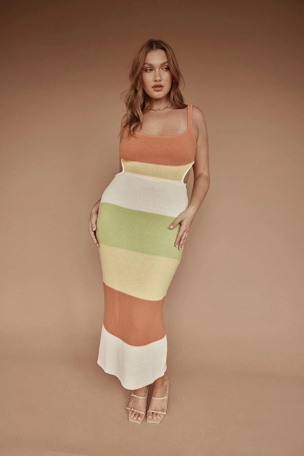 London Knit Dress - Earth 9 London Knit Dress - Earth - Image 7