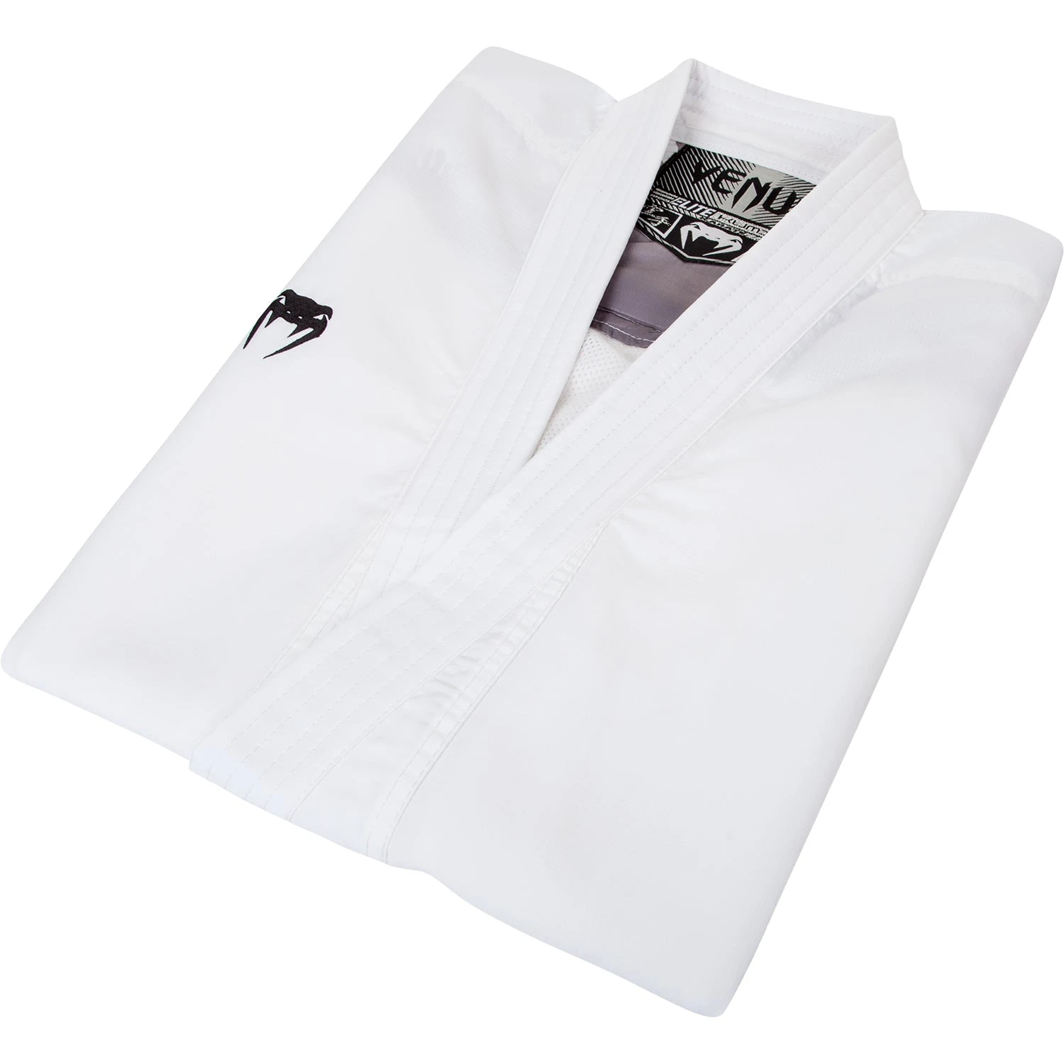 Venum Elite Kumite Karate Gi - White 6 Venum Elite Kumite Karate Gi - White - Image 4