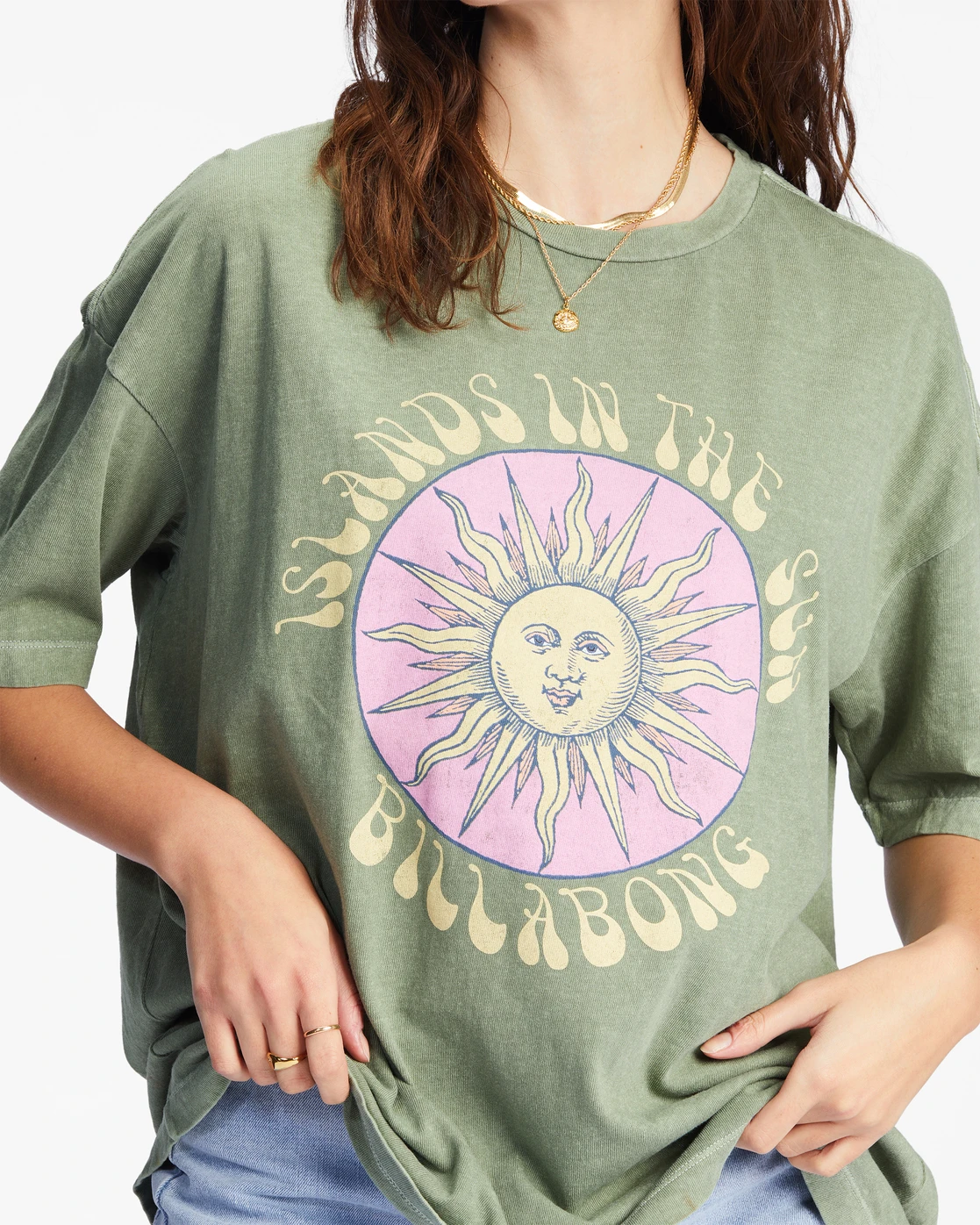 Billabong Islands In The Sun Oversized Graphic Boyfriend T-Shirt 5 Billabong Islands In The Sun Oversized Graphic Boyfriend T-Shirt - Image 4