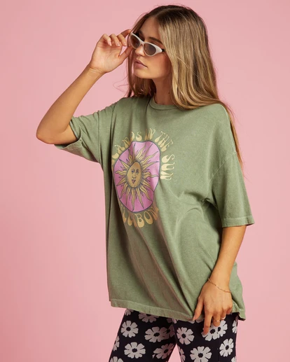 Billabong Islands In The Sun Oversized Graphic Boyfriend T-Shirt 7 Billabong Islands In The Sun Oversized Graphic Boyfriend T-Shirt - Image 6