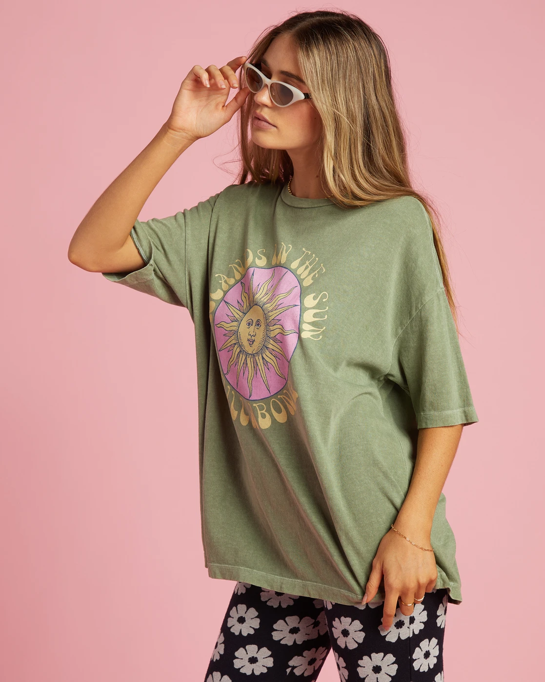 Billabong Islands In The Sun Oversized Graphic Boyfriend T-Shirt 3 Billabong Islands In The Sun Oversized Graphic Boyfriend T-Shirt - Image 2