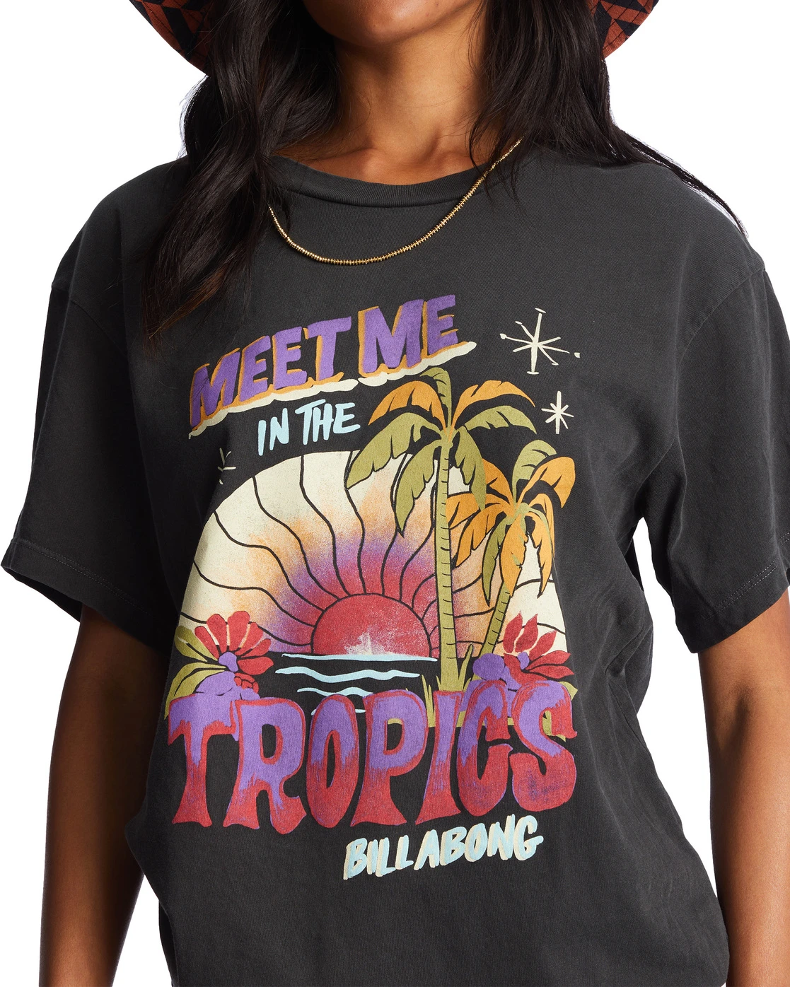 Billabong Meet Me In The Tropics Oversized T-Shirt 5 Billabong Meet Me In The Tropics Oversized T-Shirt - Image 4