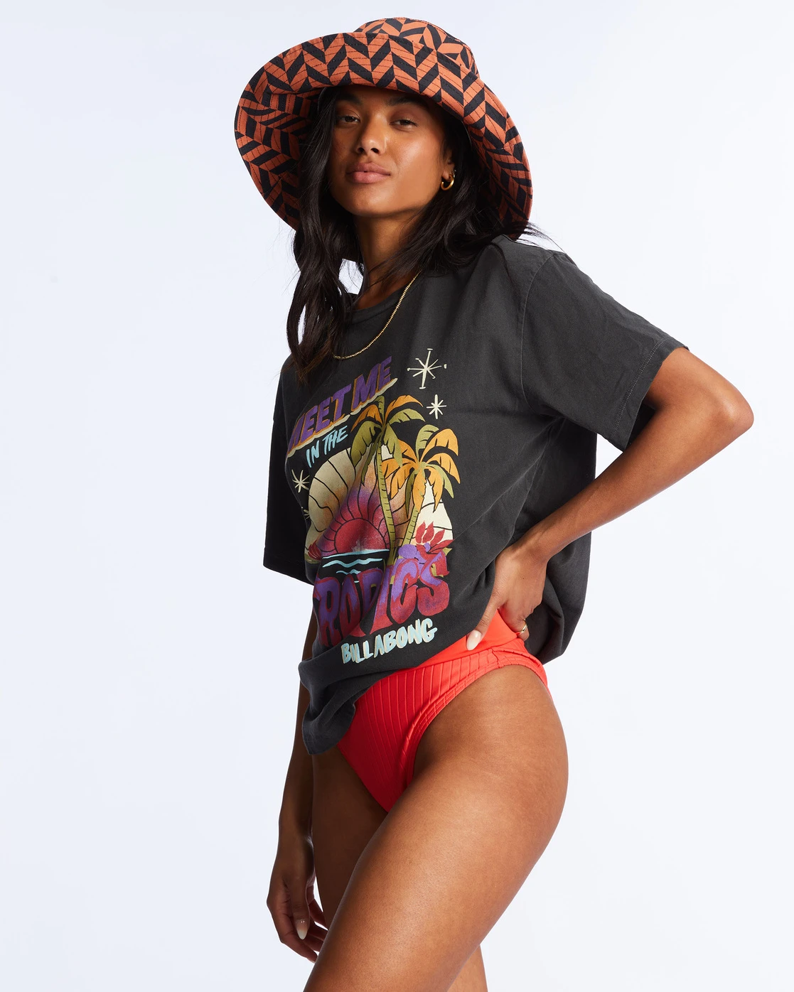 Billabong Meet Me In The Tropics Oversized T-Shirt 3 Billabong Meet Me In The Tropics Oversized T-Shirt - Image 2