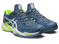Asics Court FF 3 Men Steel Blue/White 12 Asics Court FF 3 Men Steel Blue/White -Venum Shop ascis courtff3 steelblue tennis prosport3