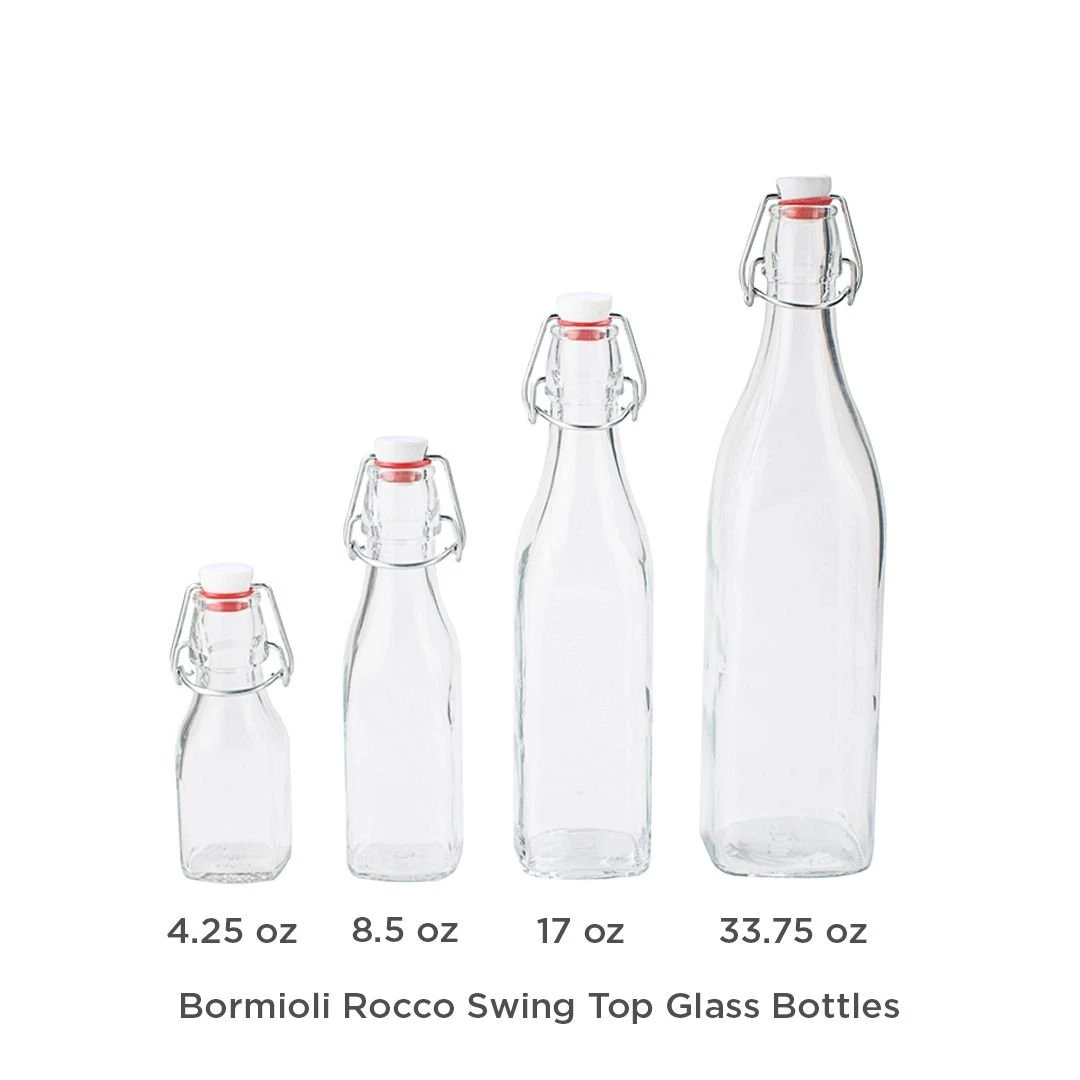 Bormioli Rocco 33.75oz Swing Top Glass Bottle 5 Bormioli Rocco 33.75oz Swing Top Glass Bottle - Image 3
