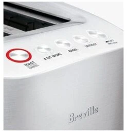 Breville Die-Cast 2-Slice Smart Toaster | Brushed Stainless Steel 8 Breville Die-Cast 2-Slice Smart Toaster | Brushed Stainless Steel -Venum Shop breville die cast 2 slice toaster bta820xl buttons popup