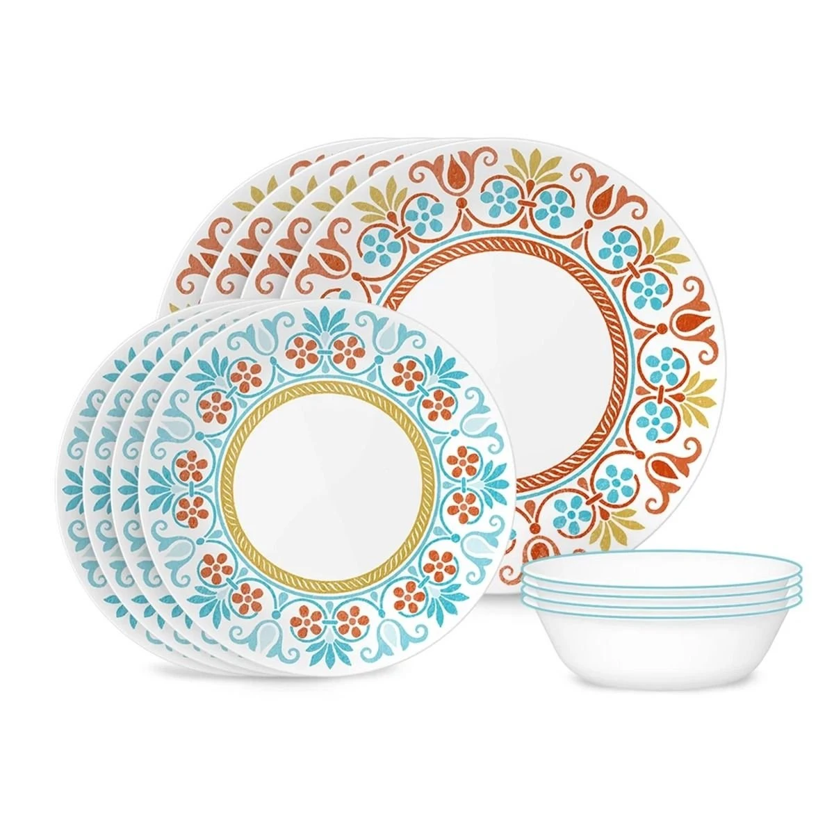 Corelle 12-Piece Dinnerware Set | Terracotta Dreams 3 Corelle 12-Piece Dinnerware Set | Terracotta Dreams
