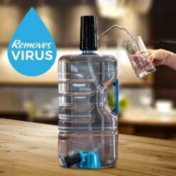 Sagan Life 5 Gallon PowerFlo Water Filtration System -Venum Shop countertop water filter removes virus 600