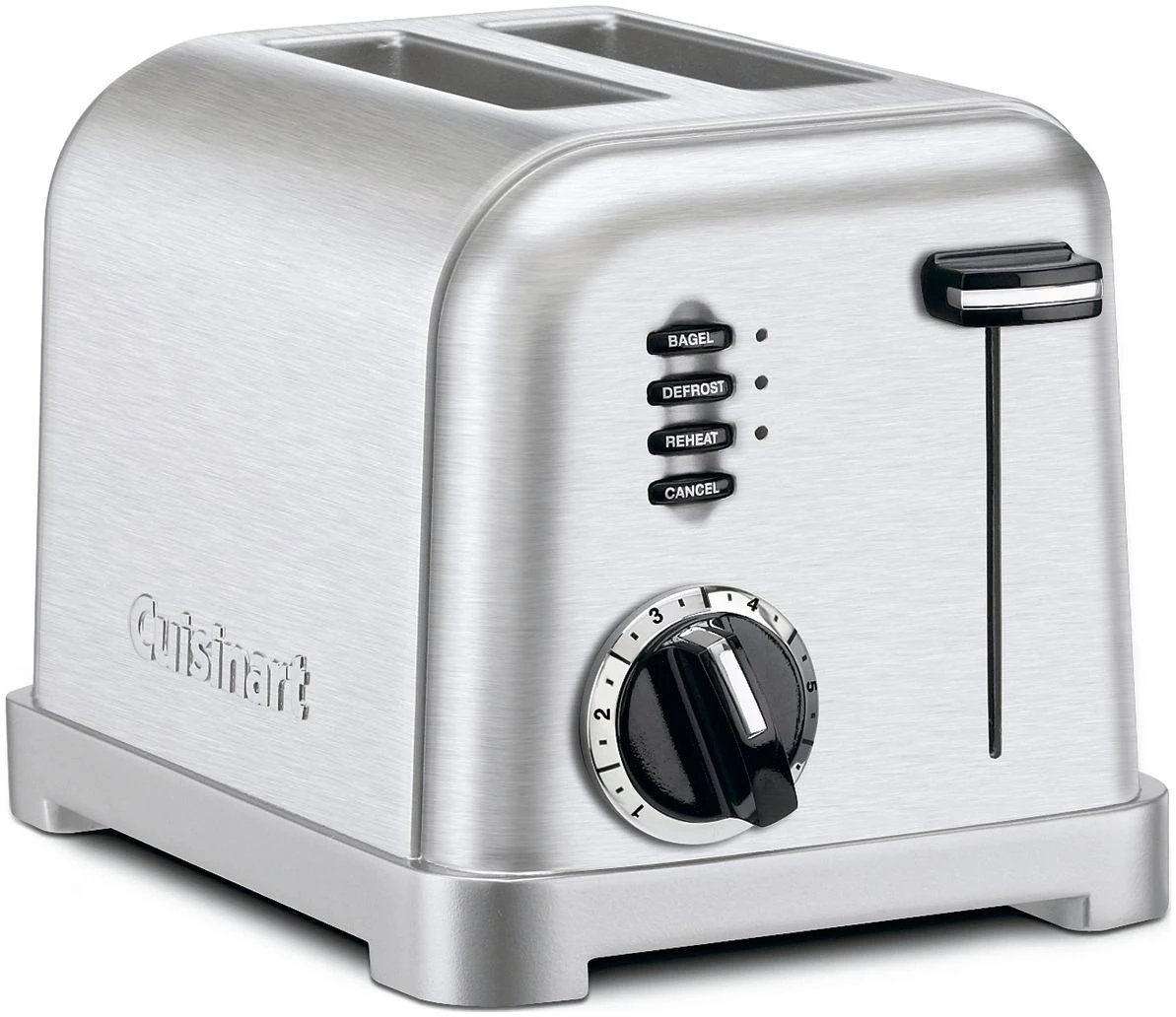 Cuisinart 2 Slice Classic Metal Toaster | Stainless Steel 3 Cuisinart 2 Slice Classic Metal Toaster | Stainless Steel
