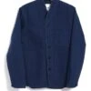 ERLING | Refined Work Jacket | Work Blue -Venum Shop erling refined work jacket work blue hansen garments 447590