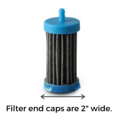 Sagan Life 5 Gallon PowerFlo Water Filtration System -Venum Shop filter end caps are 2 wide 2000