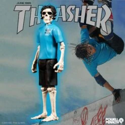 SUPER7 Powell-Peralta ReAction Figure - Steve Caballero (Thrasher) 8 SUPER7 Powell-Peralta ReAction Figure - Steve Caballero (Thrasher) -Venum Shop image 3