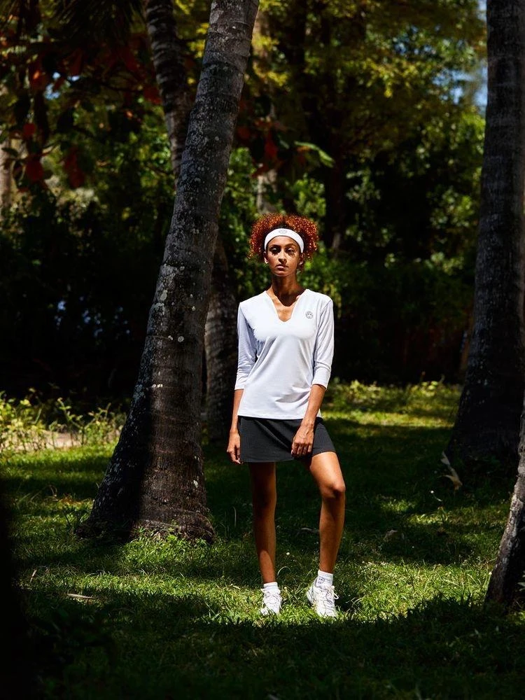 Bidi Badu Ariana Women 3/4 Sleeves - Navy-Pink 9 Bidi Badu Ariana Women 3/4 Sleeves - Navy-Pink - Image 7