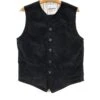 KAJ | Casual Waistcoat | Black -Venum Shop kaj casual waistcoat black hansen garments 869767