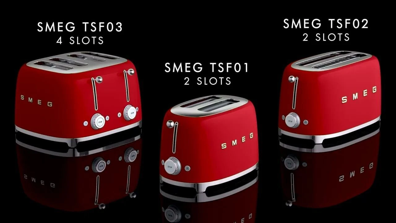 SMEG 2-Slice Toaster | White 5 SMEG 2-Slice Toaster | White - Image 3