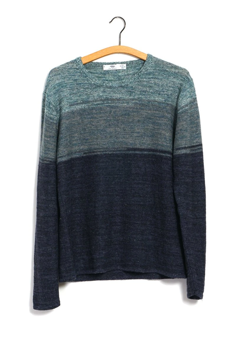 OMBRÉ TUNIC | Linen Landscape Tunic | Sea/Sky 3 OMBRÉ TUNIC | Linen Landscape Tunic | Sea/Sky