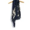 PERSIMMON | Large Bandana Fringe Stole | Navy 1 PERSIMMON | Large Bandana Fringe Stole | Navy -Venum Shop persimmon large bandana fringe stole navy kapital 761534