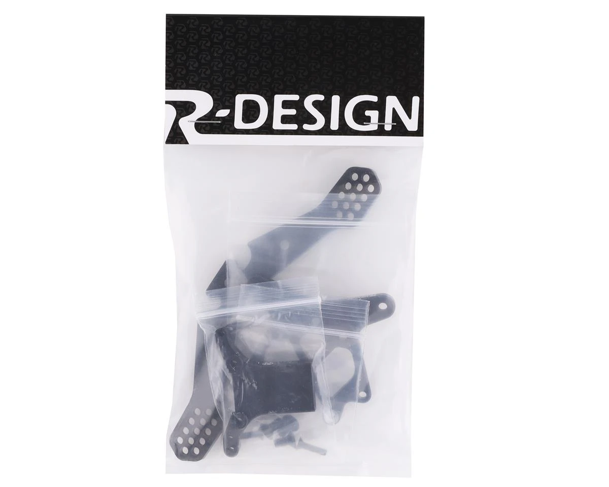Losi 22S Drag Extended Rear Shock Tower (Black) 4 Losi 22S Drag Extended Rear Shock Tower (Black) - Image 2