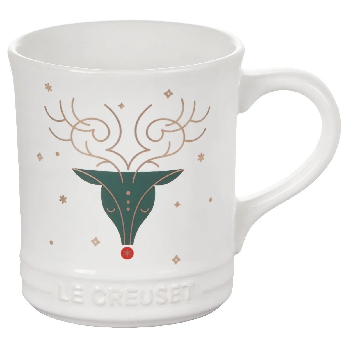 Le Creuset 14oz Mug | Noel (Reindeer Face) 3 Le Creuset 14oz Mug | Noel (Reindeer Face)