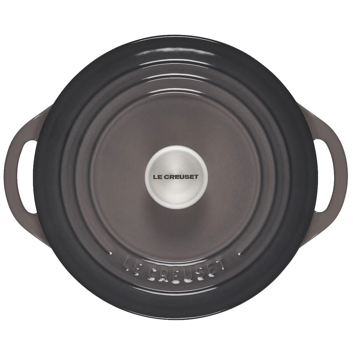 Le Creuset 2.75 Qt. Shallow Round Dutch Oven | Oyster 5 Le Creuset 2.75 Qt. Shallow Round Dutch Oven | Oyster - Image 3