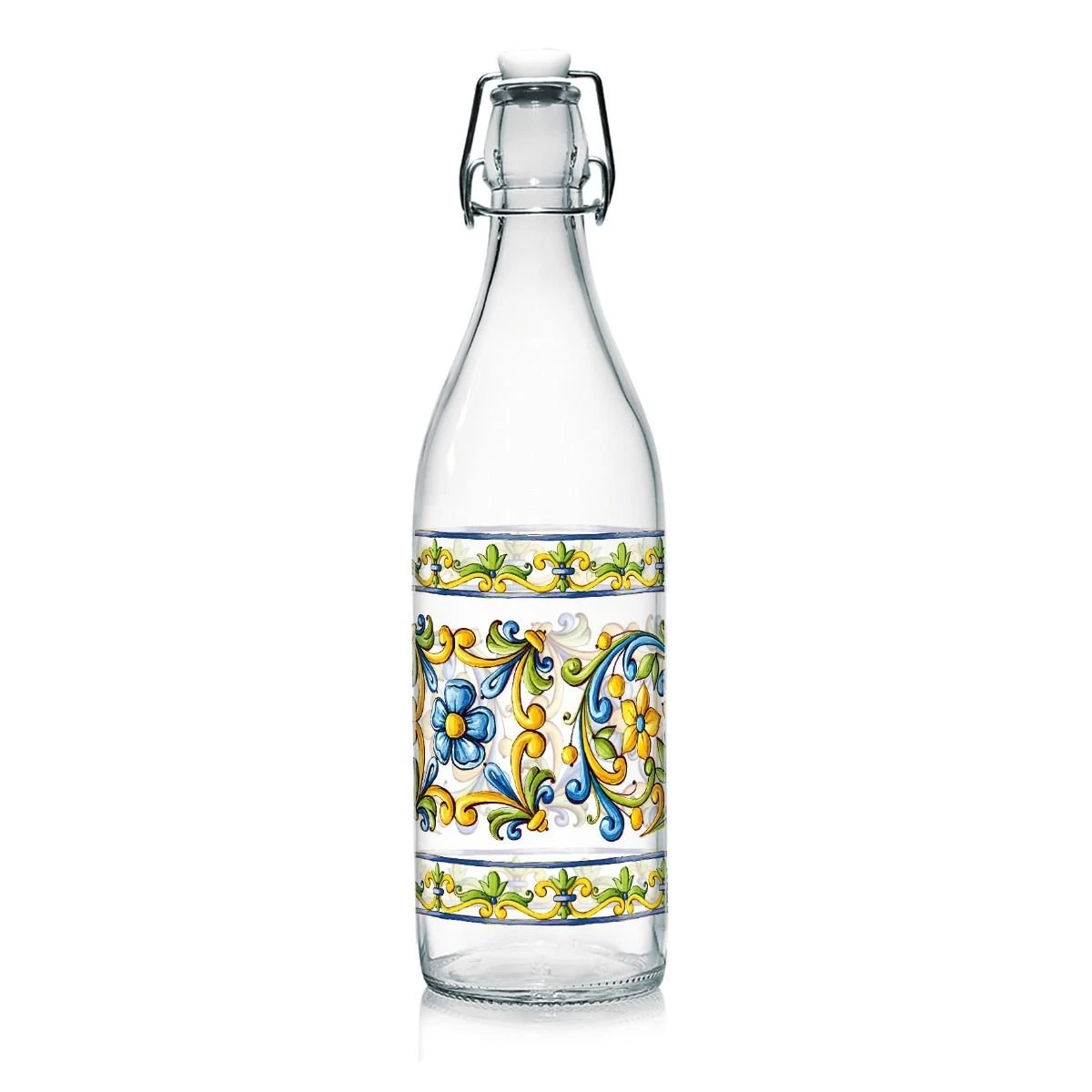 Cerve 33.8oz Swing Top Lory Glass Bottle | Sicily 3 Cerve 33.8oz Swing Top Lory Glass Bottle | Sicily
