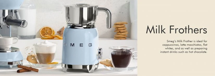 Smeg MFF01 Electric Milk Frother 4 Smeg MFF01 Electric Milk Frother - Image 2