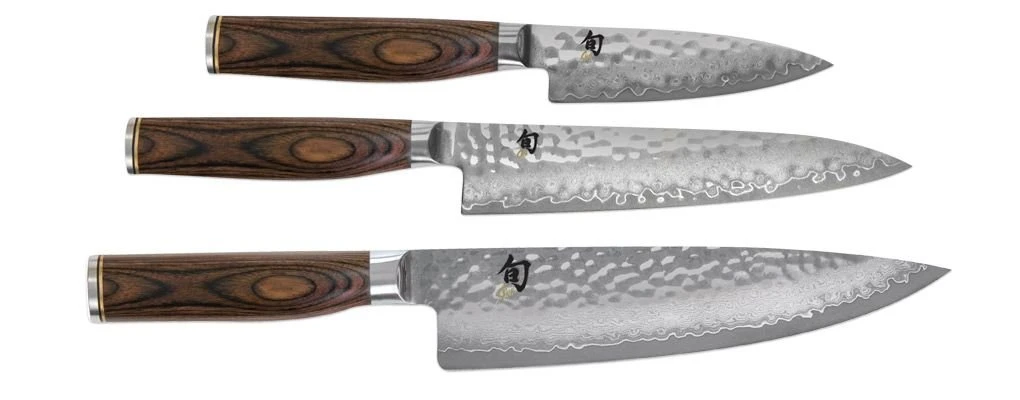 Shun Premier Starter Knife Set - 3 Piece 2 Shun Premier Starter Knife Set - 3 Piece