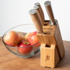 Shun Premier Blonde 5-Piece Starter Knife Block Set -Venum Shop tdms0540w 2