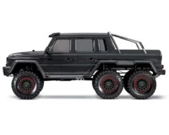 Traxxas TRX-6 1/10 6x6 Trail Crawler Truck W/Mercedes-Benz G 63 AMG Body (Black) W/TQi 2.4GHz Radio -Venum Shop tra88096 4 blk 2