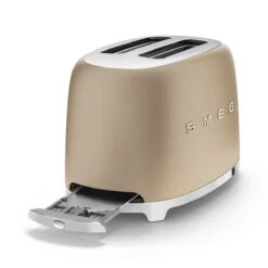 SMEG 2-Slice Toaster | Matte Champagne -Venum Shop tsf01chmus 11