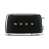 SMEG 4-Slice Toaster | Black -Venum Shop tsf02blus