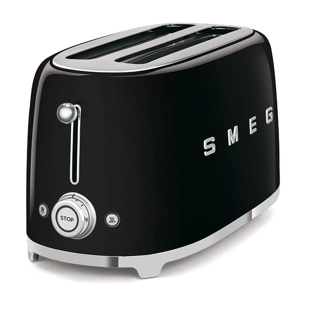 SMEG 4-Slice Toaster | Black 5 SMEG 4-Slice Toaster | Black - Image 3