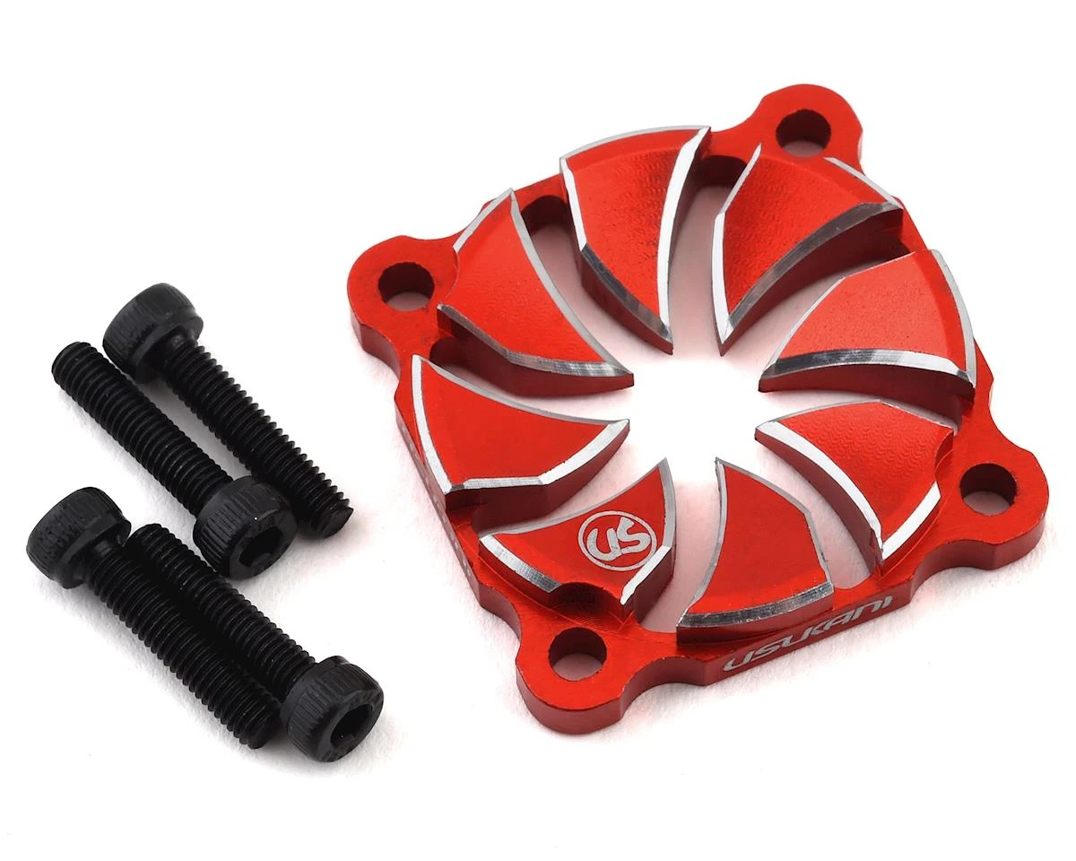 Aluminum Dissilent Fan Cover (Red) (30mm) 3 Aluminum Dissilent Fan Cover (Red) (30mm)