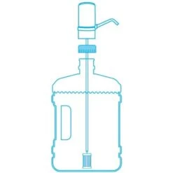 Sagan Life 5 Gallon PowerFlo Water Filtration System -Venum Shop waterjugfiltrationsyslinedwg 600x600 16dec2020 1