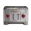 Wolf Gourmet 4-Slice Toaster | Red Knobs 2 Wolf Gourmet 4-Slice Toaster | Red Knobs -Venum Shop wgtr104s