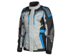 Klim Artemis Ladies Jacket -Venum Shop womens artemis jacket gray kinetik blue 3015 000 120 601