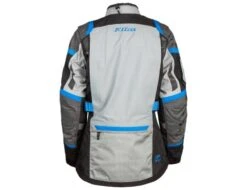 Klim Artemis Ladies Jacket -Venum Shop womens artemis jacket gray kinetik blue 3015 000 120 601 back